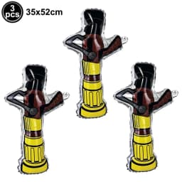Jumbo Fireman Sam Balloons Fire Truck Foil Ballons Firefighter Themed Birthday Party Decortions Baby Shower Fire Engine Ballons