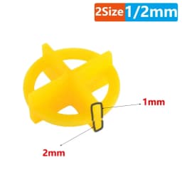 50/500Pcs Ceramic Tile Leveling System Spacers Clips Wedge for Tiling Fixing Floor Wall Gap Leveling System Construction Tool