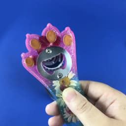 Bottle Opener Epoxy Resin Mold Beer Opener Corkscrew Silicone Mould Crafts Jewelry Keychain Making Tools