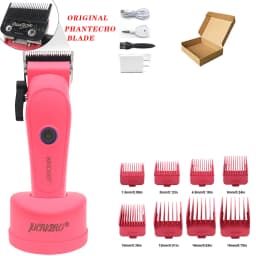 JUCAI Mini Candy Professional Hair Clipper for Men 7200RPM Brushless Motor Phantecho DLCBlade Base Charger Haircut Machine
