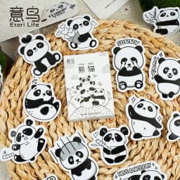 30Pcs Misty Forest Sticker Set Cute Stationery DIY Diary Decor for Scrapbooking & Journaling