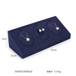 Dark Blue Jewelry Rack Light Luxury Ring Necklace Bracelet Decoration Bracelet Watch Display Table Jewelry Display Props