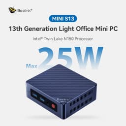 Beelink Mini S13 Intel Processor Twin Lake-N150 Mini S N5095 N95 N100 Mini PC DDR4 8G 128G 16G 500G Windows 11 Desktop Computer