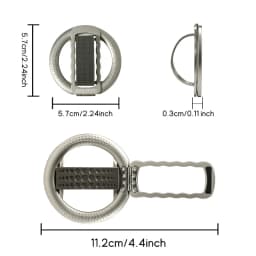 Magnetic Finger Ring Phone Holder Magsafe Silicone Strap Portable Stand for IPhone 17 16 15 Pro Max Plus Samsung Xiaomi