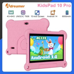 (Clearance)10 Inch Kids Tablet Android14 4GB RAM + 64GB ROM WIFI Google Play Children Tablet for Kids Study Gaming