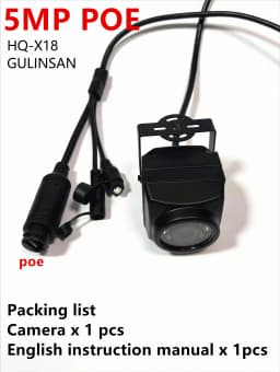 ICsee 4MP 5MP 8MP 4K Mini Waterproof 940nm IR WiFi IP Camera POE Security Video Surveillance Audio Wireless RTSP TF Card Xmeye