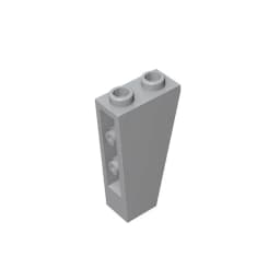 Gobricks GDS-864 Slope, Inverted 75 2 x 1 x 3 compatible with lego 2449 children's DIY Educational Building Blocks Technical