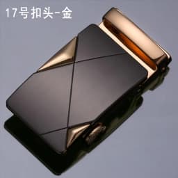 Men's Alloy Automatic Belt Buckle High quality Black metal buckle men's business casual width 35mm Belt(Only Can Match Our Belt)