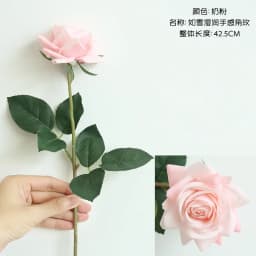 Artificial Flower Moisturizing Diamond Rose Home Decoration Wedding Hand Flower Wall Fake Flower Ins Artificial Plants