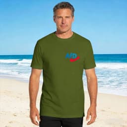 Afd Alternative Logo T Shirt Summer Cotton T-Shirts For Men Popular Casual Tshirt Short-Sleeved Y2K Funny Tees