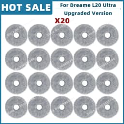 Compatible For Dreame Bot L20 Ultra / L30 Ultra Replacement Parts Accessories Main Side Brush Hepa Filter Mop Dust Bag