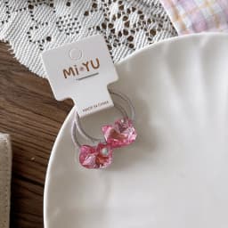 Korean Glossy Hair Clips New Silver Pink White Bangs Side Barrettes for Girls Sweet Non Slip Double Wear 2pcs