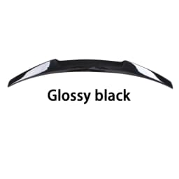 For AUDI A5 S5 RS5 B9 Sportback 4Door M4 Style Rear Spoiler Trunk Wing 2017-2025 Carbon Fiber Glossy Black