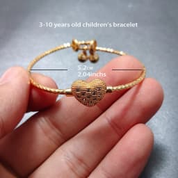 20 Styles Dubai Gold Color Baby Bangles For Kids Baby Promotion Sale Child Birthday Gifts Children'S Bracelets