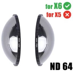 For Insta360 X6 X5 ND Filters ND16 ND32 ND64 Cinematic Motion Blur Tempered Glass Filter For Insta 360 Action Camera Accessories