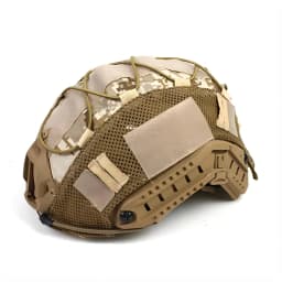 BOOIU Tactical Helmet Cover for Fast Helmet Multi-Camo Helmet Cover Military Paintball Hunting Shooting Gear - Without Helmet