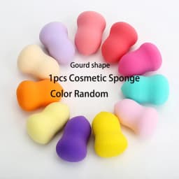 1Pcs Sponge Cosmetic Puff Bulk Wholesale Beauty Egg Gourd Water Drop Beveled Makeup Egg Soft Make Up Puff Beauty Makeup Tool