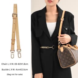 EverToner Adjustable Crossbody Leather Strap for Speedy 25 30 Bag Shoulder Straps Replacement Accessories
