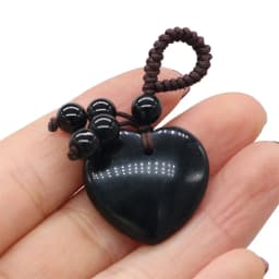 Natural Stone Keychain Charms Heart Red Agates Amethysts Opal Pendants for Jewelry Making Necklace Keychain Gift