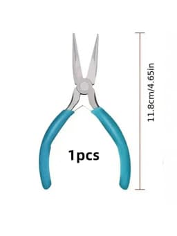4pcs/1pcs Jewelry Pliers Tool Kit Includes Needle Round Wire Cutter And Curved Nose Pliers For Jewelry Beading Repair Supplies