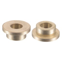 Uxcell 2pcs Flange Sleeve Bearings Inner Diameter 4/6/8/10mm Sintered Bronze Self-Lubricating Bushing
