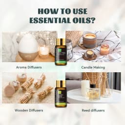 MAYJAM 35 Bottles Essential Oils Kit Gift Box ,Lavender Jasmine Vanilla Lemon Eucalyptus Sandalwood Frankincense SweetOrange Ylang Rose Bergamot Tea Tree Lemongrass Patchouli Rosemary Geranium Citronella Aromatherapy Oil for Humidifier Diffuser DIY Candle