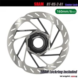SRAM CenterLine Disc Brake Rotor Center Lock 200mm 180mm 160mm 140mm Center Line Discs Rotors Without Lockring