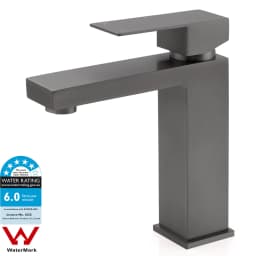 **Sydney Stock** KYLINS Tall / Short Basin Mixer Brushed Nickel Gold Black Chrome Gun Metal Square Vanity Faucet WELS WaterMark