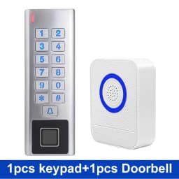 WiFi Tuya App Smart Fingerprint Door Lock Keypad RFID Card Reader Access Controler Outdoor Waterproof Door Access Control System