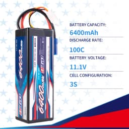 SIGP Lipo Battery 2S 3S 4S 11.1V 14.8V 7.4V RC Lipo 5300mah 6100mah 7300mah 8200mah Hardcase EC5 Deans T XT60 RC Parts