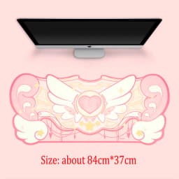 Kawaii Animals Desktop Keyboard Mouse Mats Large Gaming Mat Mousepad Switch PC Computer Laptop Office Table Desk Pad Protector