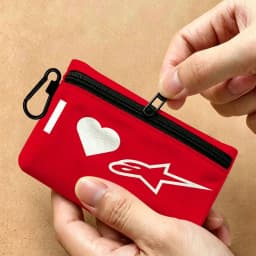 Alpinestars Logo Multifunctional Oxford Cloth Small Pouch With Hook Mini Coin Wallet Earbud Storage Bag