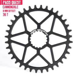 Pass Quest For CANNONDALE si ss 0mm 3mm Offset Bike Chainwheel 28T 30T 32T 34T 36T 38T 40T 42T bicycle Chainrings mtb Bike parts