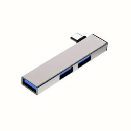 3-Port USB 3.0 Hub, Ultra-Slim Data USB Hub with 2 ft Extended Cable , for MacBook, Mac Pro, Mac mini, iMac, Surface Pro
