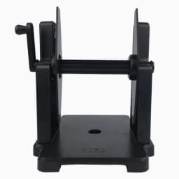 Large Roll Label Holder Manual Winding Bracket Universal Manual Crank Label Rewinder Printer External Barcode Paper Holder