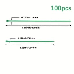 Gardening Strapping,zip Ties, Plastic Winding, Plant-fixing, Portable Gardening Cables, Gardening And Lawn Care