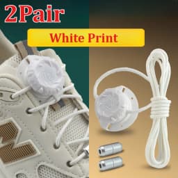 Rotating Buckle Laces Automatic Shoelace Without ties Kids Adult Sneakers No Tie Shoe laces Shoe accessories 1Pair/2Pair