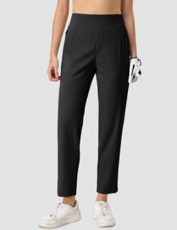 TACVASEN Golf Pants Womens UPF 50+ Lightweight Stretch High Waisted Pants Quick Dry Casual Work Trousers Travel Athletic Pants