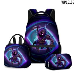 New Fortnite Game Backpack Anime Schoolbag Student Shcool Bags Supplies Cosplay Pencil Bag Kawaii Lunch Bag Birthday Gift