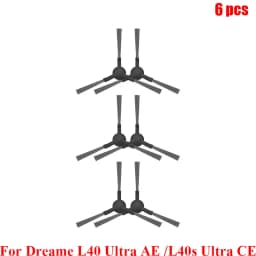 Accessories For Dreame L40 Ultra AE/ Dreame L40s Ultra CE/ Dreame D20 Ultra Cleaner Main Side Brush Fish Scale Microfiber Cloth
