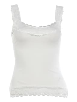 Weird Puss Lace Patchwork Camisole Women Low-Neck Skinny Patchwork Side Slit Midnight Sexy Hottie Wild Summer Trend Streetwear
