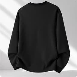 Spring Autumn Sweatshirts Men 10XL Plus Size Sweatshirt Fashion Casual Solid Color Sweatshirt Pullover Male