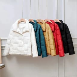 2023 Spring Autumn New Down Jacket Women's Jackets Stand-Up Collar Coat for Women Light Outerwear Female Korean Down Coat Tops