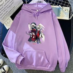 Murder Drones Uzi Doll N V Hoodie Women Harajuku Kawaii Hoodies Unisex Anime Cartoon Streetwear Aesthetic Pullovers Sweatshirts