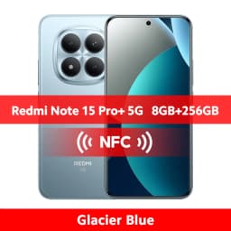 Global Version Xiaomi Redmi Note 15 Pro Plus 5G Smartphone 8G/12GB RAM 6500mAh 100W Hypercharge 6.83" AMOLED Snapdragon 7s Gen 4