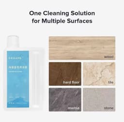 Original Dreame Cleaning Solution 1L For X40 Ultra / L40 Ultra / X50 Ultra / L10s Pro Ultra Complete Cleaning Fluid Accessories