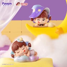 FUNISM FUJIYA PEKO Dream Adventure Lying Hippers Blind Box Mini Figure Car Phone Dashboard Desk Ornament Birthday Gift Fans