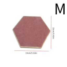Hexagonal Jewelry Display Stand, Used for Organizing and Storing Bracelets and Necklaces.
