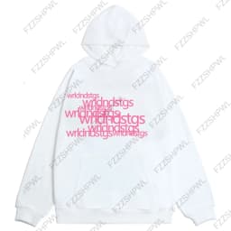 Gothic hooded sweatshirt featuring a chic high-street Grunge aesthetic letter print and a blend Harajuku and American casual top