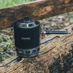 Fire Maple Camping Gas Burners Outdoor Solo Backpacking Cooking System 2200W 0.8L 600g with Piezo Ignition Gas Stove FMS-X3